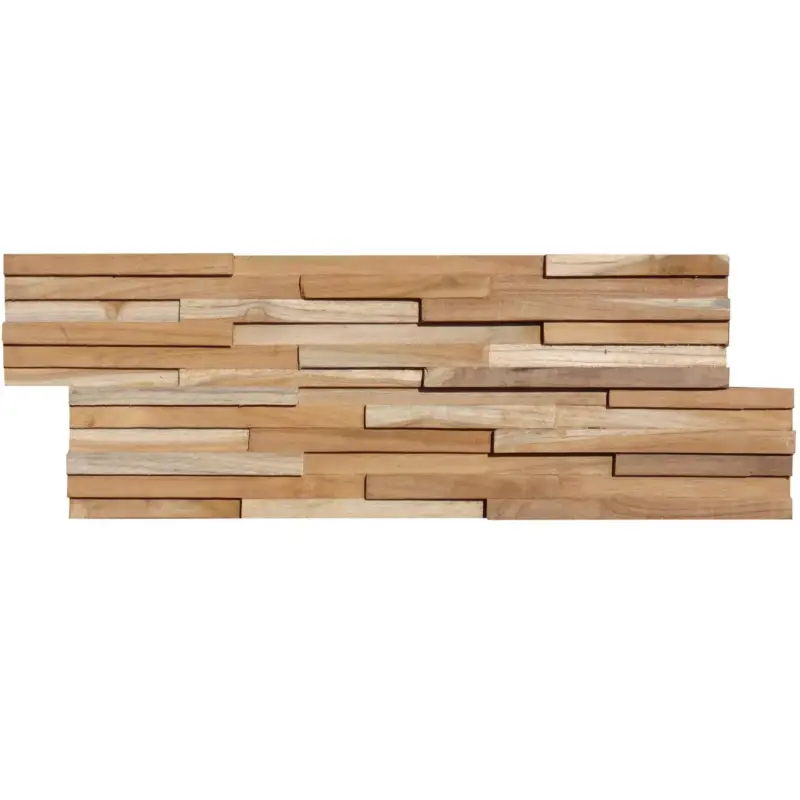 Abverkauf Muster Wandverkleidung Holzverblender Luxemburg Natura Slim 15x60cm