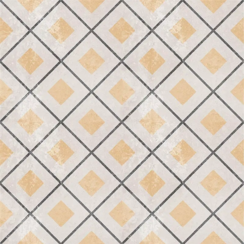 Muster Bodenfliese Zementoptik Toulon Cubero 18,6x18,6cm Finale Aktion