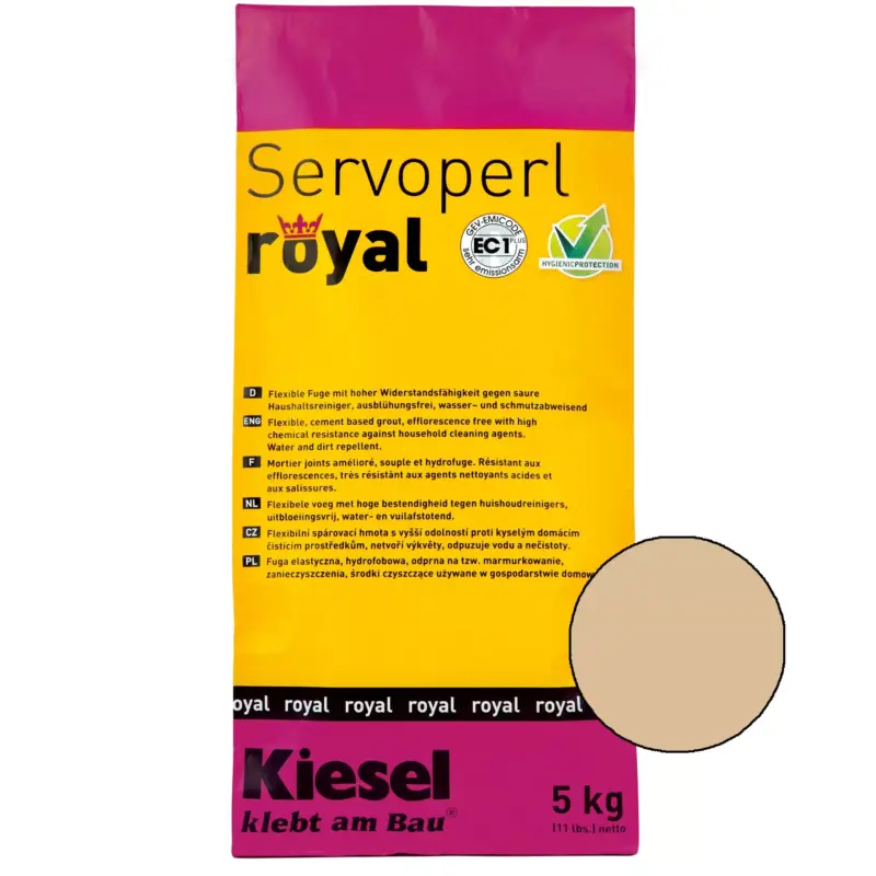 Kiesel Servoperl royal - Fugenmasse - 5 Kg Safari Sand Preis Gesenkt