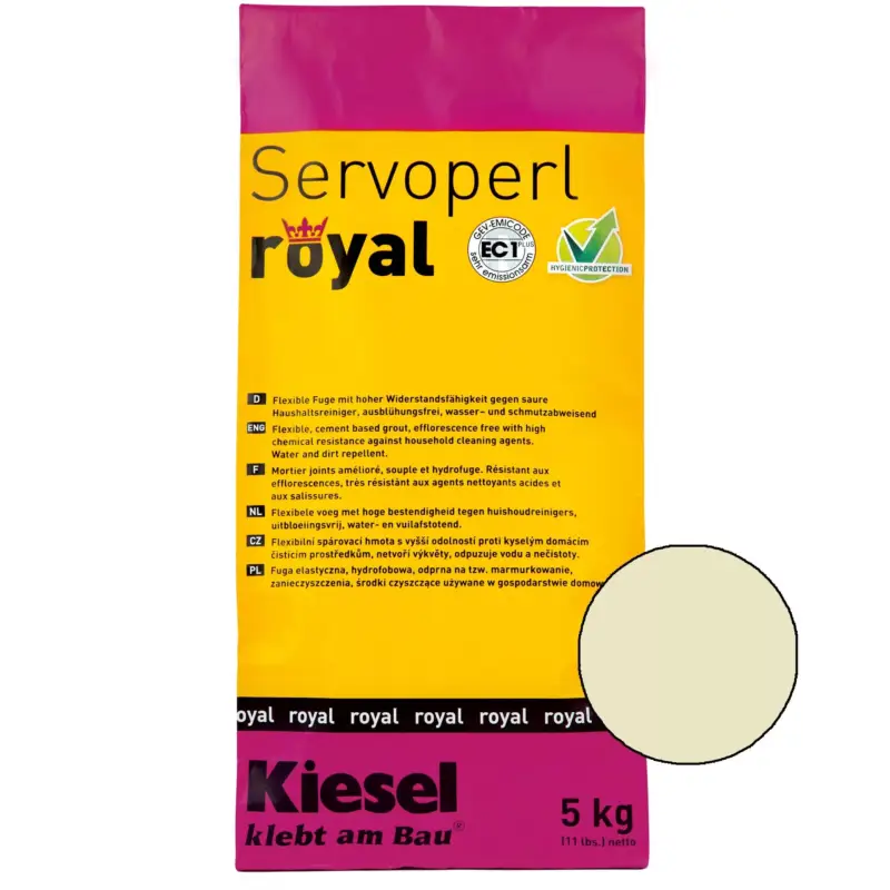 Kiesel Servoperl royal - Fugenmasse-5Kg Jasmin Abverkauf