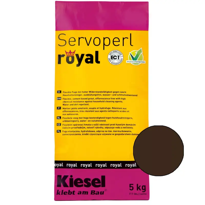 Mega-Angebot Kiesel Servoperl royal - Fugenmasse-5Kg Kaffee