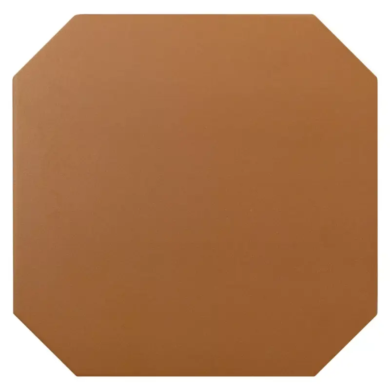 Muster von Feinsteinzeug Fliesen Genexia Uni Ocker Octagon 20x20cm Heißes Angebot