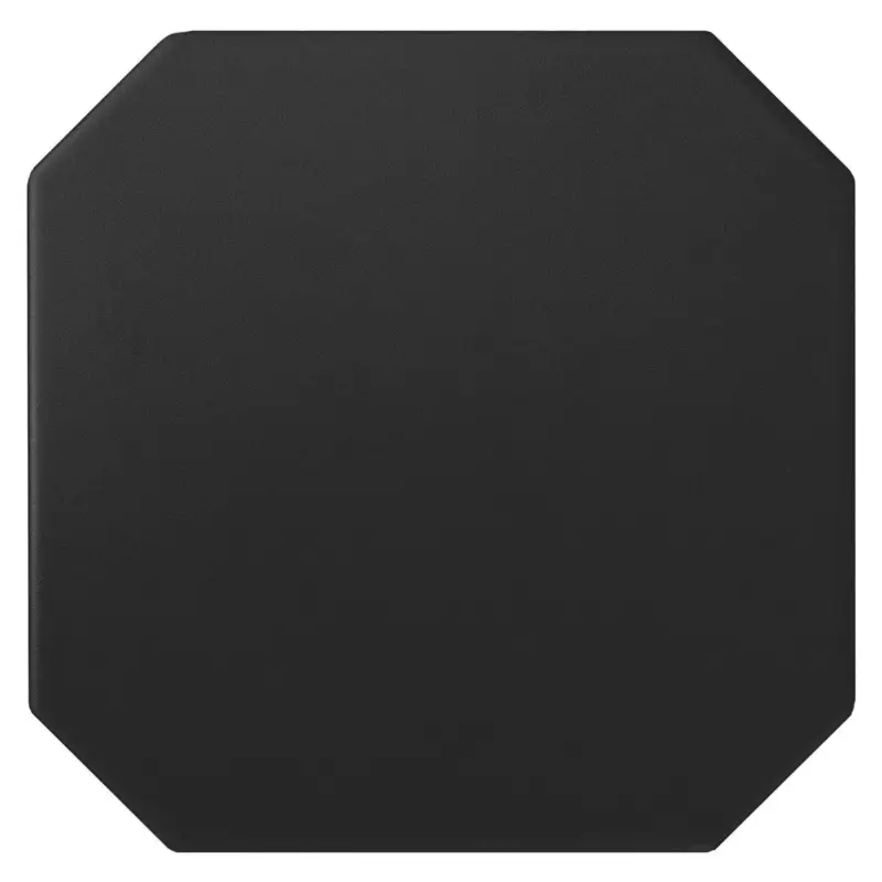 Saisonangebot Muster von Feinsteinzeug Fliesen Genexia Uni Schwarz Octagon 20x20cm