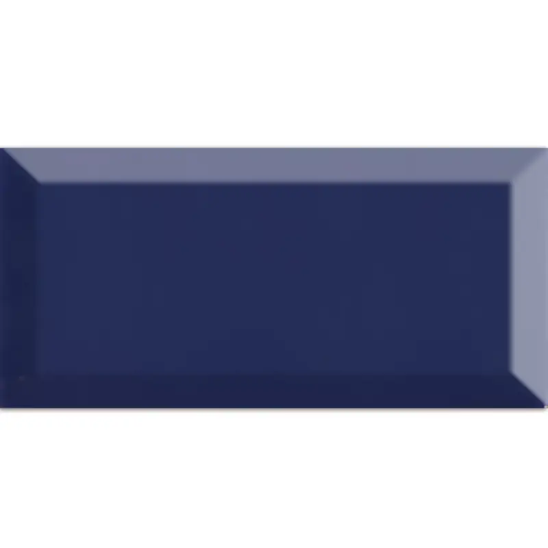 Metro Wandfliesen Siena Azul Cobalto Facette 10x20cm Meistverkauft