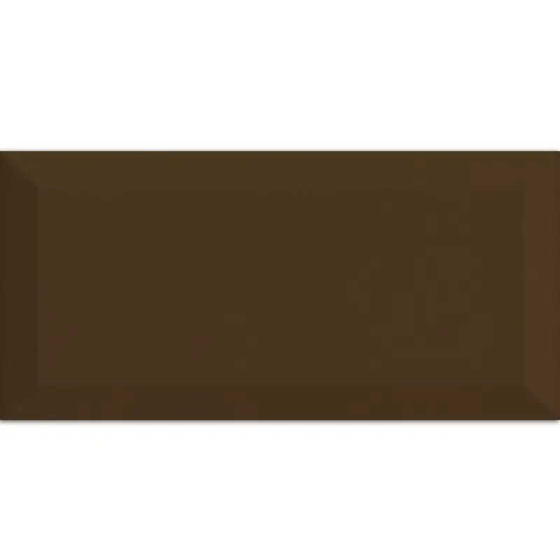 Metro Wandfliesen Siena Dunkelbraun Facette 10x20cm Top-Angebot