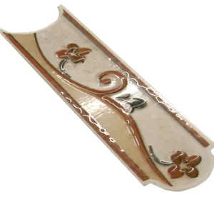 Abverkauf Keramik Fliesen Bordüre Frognot Beige 5x20cm