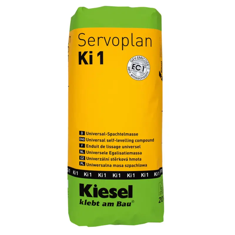 Kiesel Servoplan Ki 1 - schnell trocknende Universal Spachtelmasse (20KG) Neu Im Sortiment