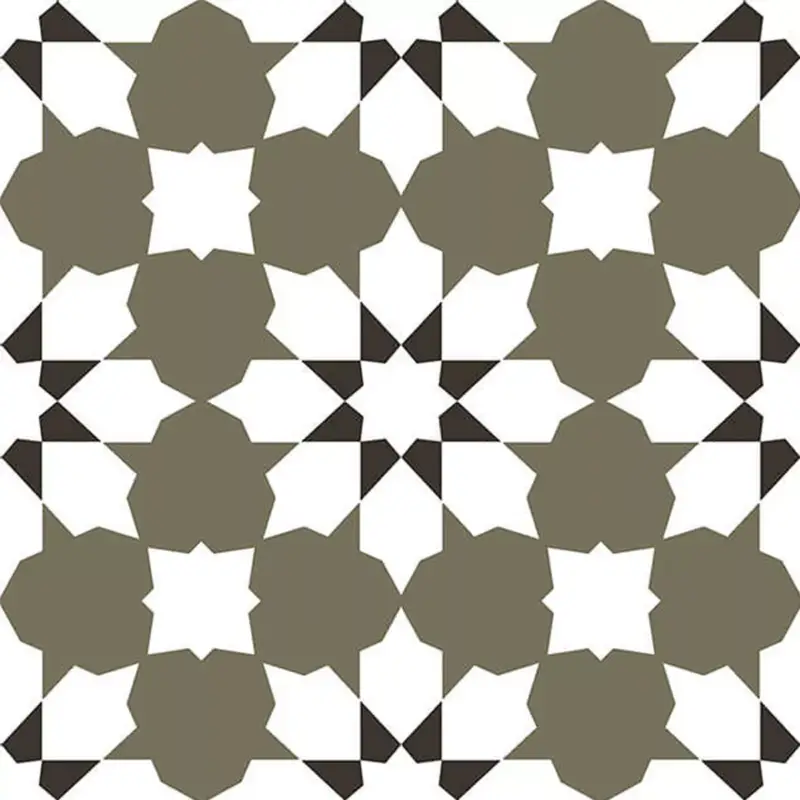 Aktuell Feinsteinzeug Fliesen Samarkand Grün 22,5x22,5cm