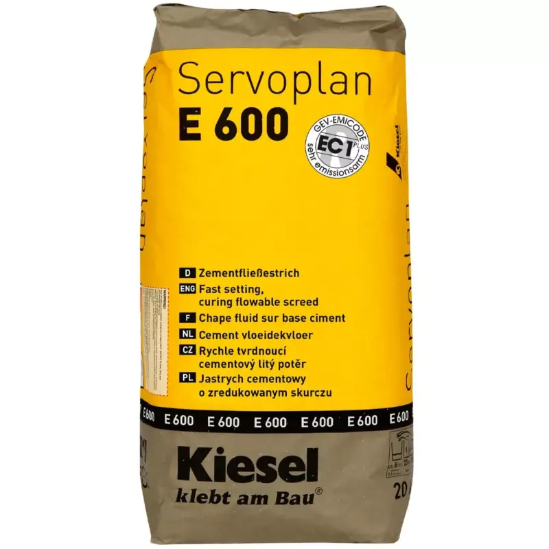 Zementfließestrich Kiesel Servoplan E 600 20 Kg Super-Preis