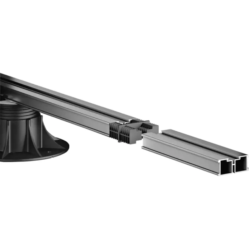Zertifiziert Aluminiumschiene zum Verlegen Terrassenplatten