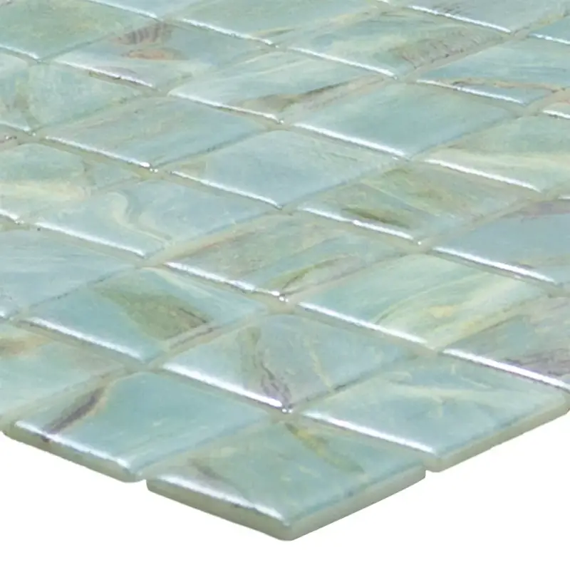 Saisonangebot Muster von Glas Schwimmbad Pool Mosaik Alassio Türkis 25