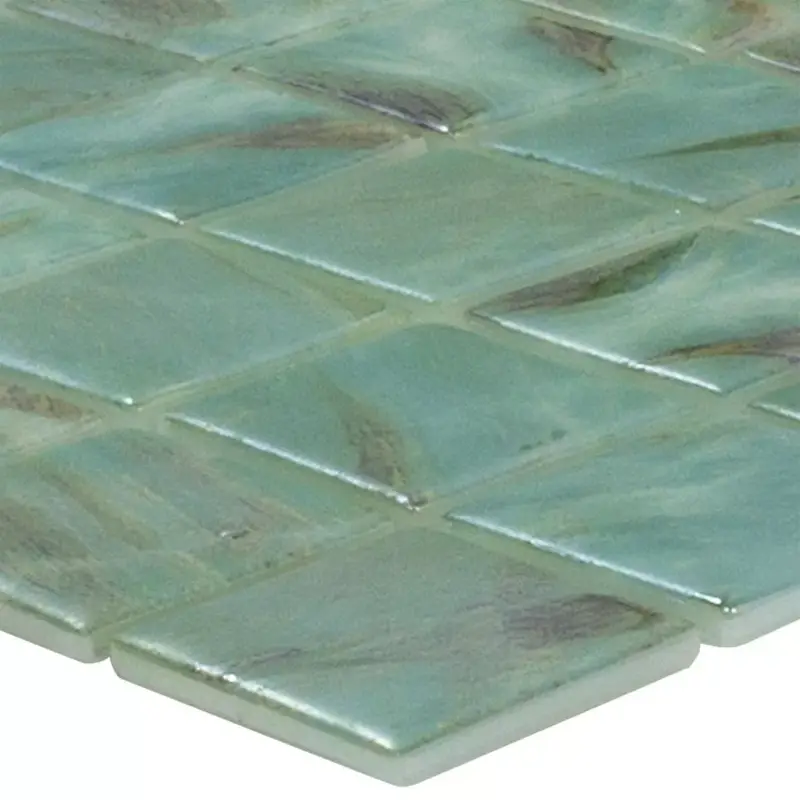 Abverkauf Glas Schwimmbad Pool Mosaik Alassio Türkis 38