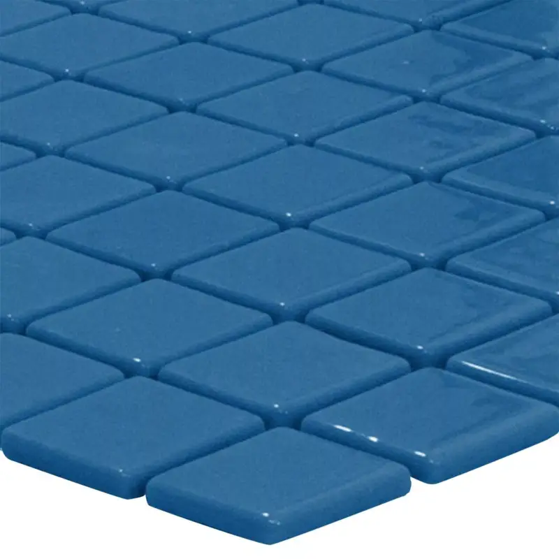 Glas Schwimmbad Pool Mosaik Venetia Petrol Zertifiziert