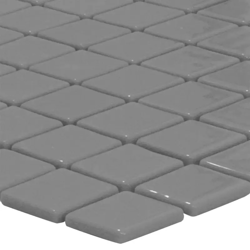 Muster von Glas Schwimmbad Pool Mosaik Venetia Grau Saisonangebot