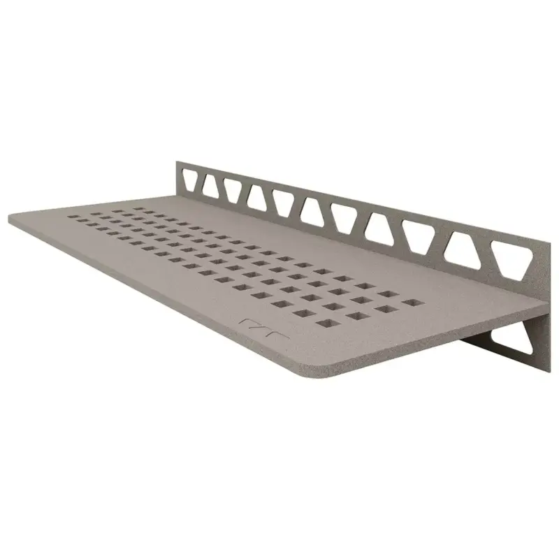 Duschablage Wandablage Schlüter Rechteck 30x11,5cm Square Grau Neue Ware