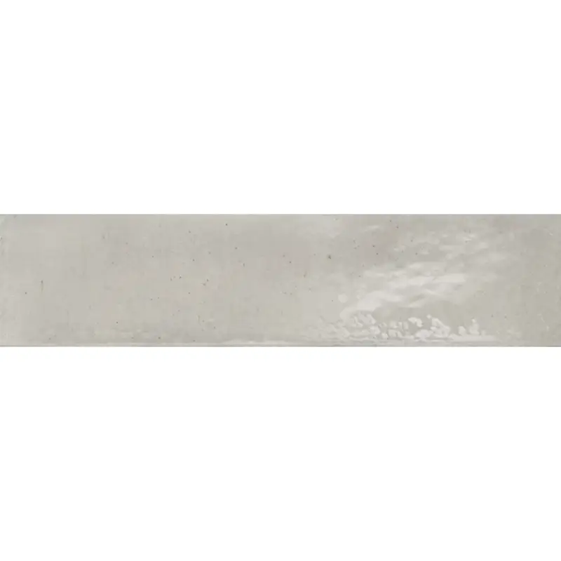 Top-Seller Wandfliesen Laguna Glänzend Gewellt Creme 6x24cm
