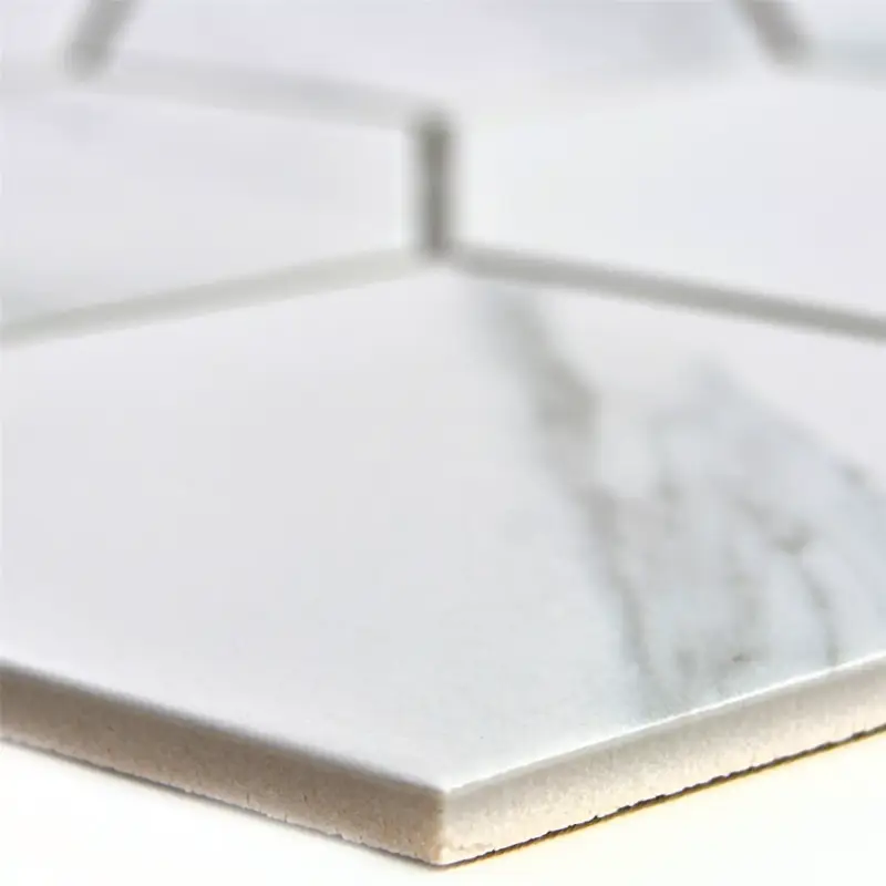 Wochenendangebot Keramik Mosaikfliesen Zyrus Carrara Hexagon 95