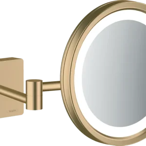 Schnäppchen Hansgrohe AddStoris Kosmetikspiegel mit Vergrößerung Brushed Bronze