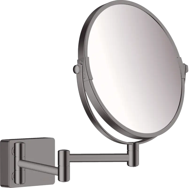 Hansgrohe AddStoris Kosmetikspiegel mit Vergrößerung Brushed Black Chrome Beliebt