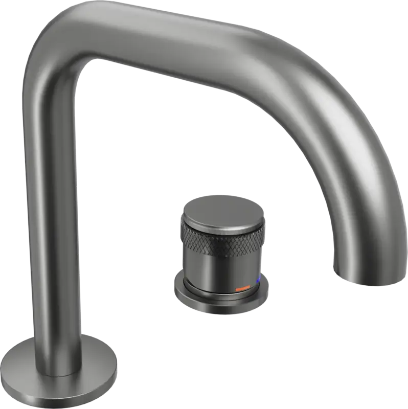 Neuheit Blaufoss Pavilion Flat Waschbecken Armatur: Brushed Gunmetal