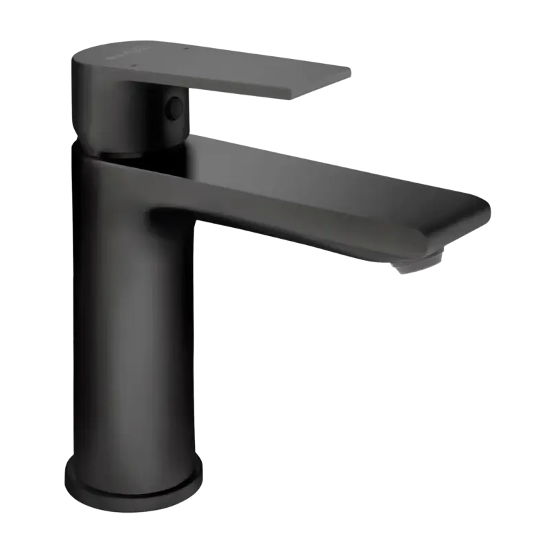 Blaufoss Jason EcoStart Standard-Waschbecken Armatur: Schwarz matt Preisknaller