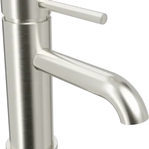 Günstig Blaufoss Round EcoStart Standard-Waschbecken Armatur: CoolMetal gebürstet