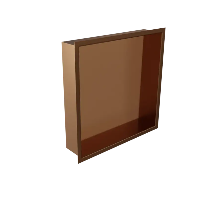 Nur Heute Blaufoss Box Einbaunischen, 30 x 30 cm, Brushed Rosegold