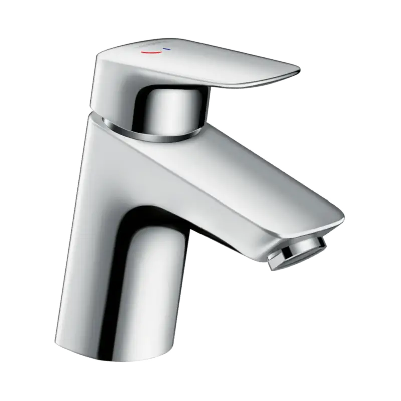 Hansgrohe Logis 70 Niedrige Waschtischarmatur Chrom glänzend Echt