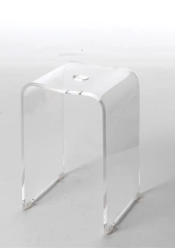 Aktuell Luca Varess Coco Duschhocker, transparent