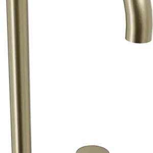 Blaufoss Pavilion Curve Waschbecken Armatur: Erhöht, Brushed Champagne Gold Angebot