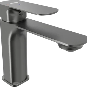 Blaufoss Bodan EcoStart Standard-Waschbecken Armatur: Brushed GunMetal Markenware