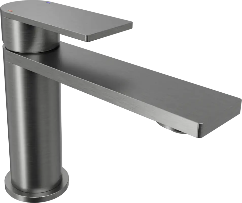 Aktuell Blaufoss Fenix EcoStart Standard-Waschbecken Armatur: Brushed GunMetal