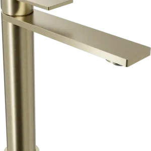 Blaufoss Fenix Waschbecken Armatur: Erhöht, Brushed Champagne Gold Kracherpreis