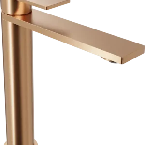 Blaufoss Fenix Waschbecken Armatur: Erhöht, Brushed Rosegold Günstig