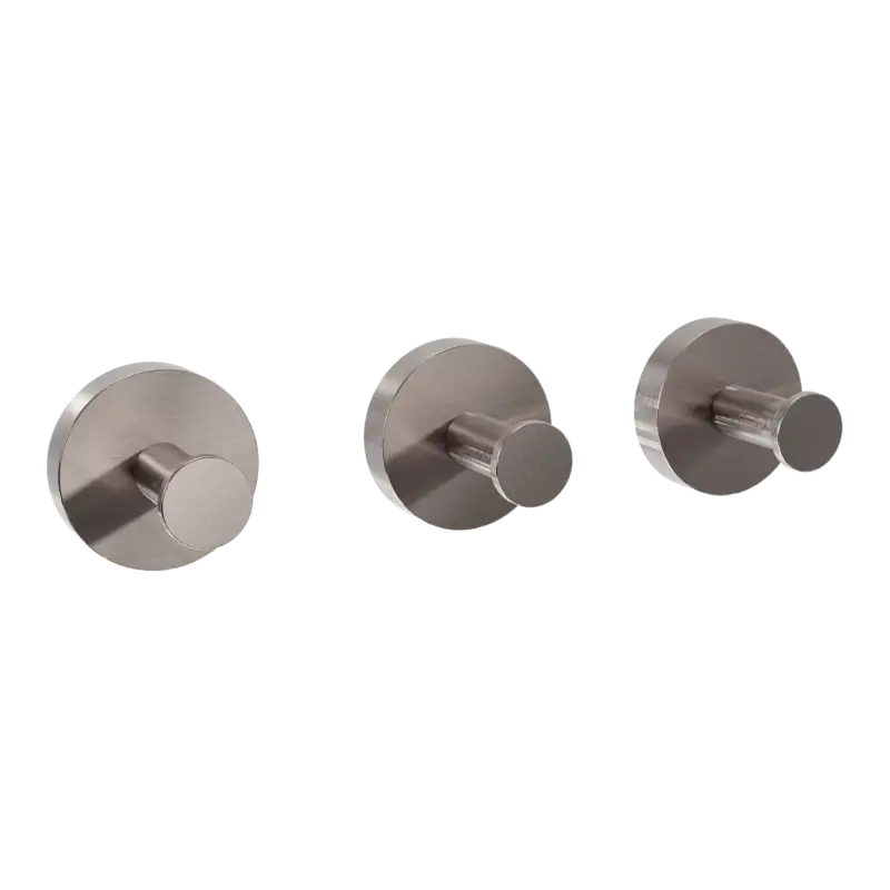 Blaufoss Harmony Haken-Set, 3 Stück, Brushed CoolMetal Preisknaller