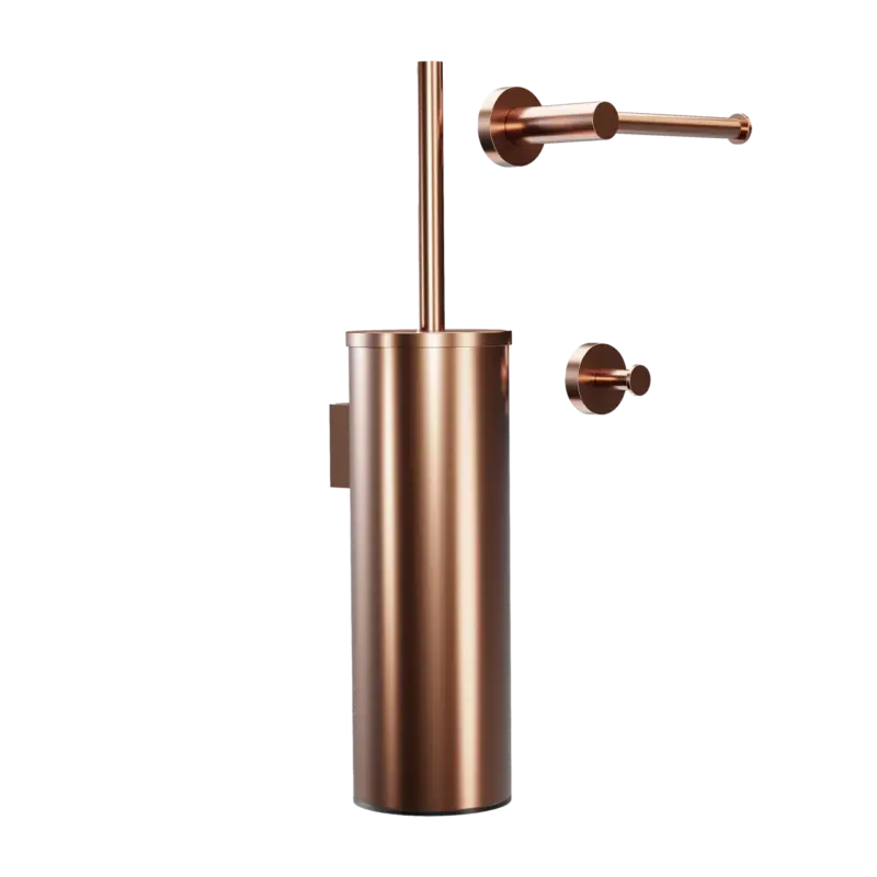 Beliebt Blaufoss Harmony WC-Zubehör-Set, Brushed Rosegold