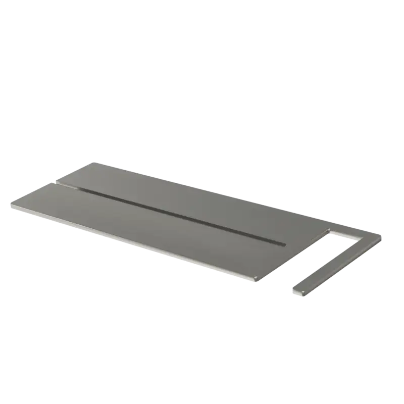 Markenware NICHT VERKAUFEN - Blaufoss Finn Seifenregal für die Dusche, Brushed CoolMetal, 44 x 15 cm