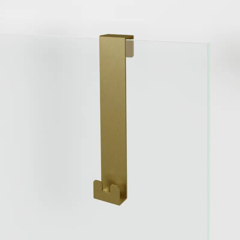 Kracherpreis Blaufoss Gulio Duschhalter mit Doppelhaken, Brushed Gold