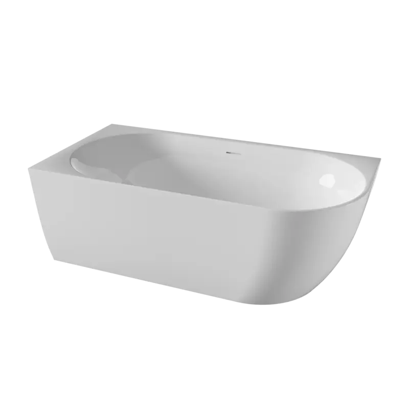 Finale Aktion Luca Varess Otello 2-Personen-Eckbadewanne: links, 170 x 80 cm, Acryl, Weiß Glänzend, inklusive Ablaufventil