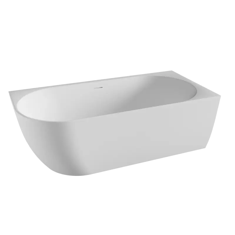 Super-Preis Luca Varess Otello 2-Personen-Eckbadewanne: rechts, 180 x 85 cm, Acryl, Weiß matt, inklusive Ablaufventil