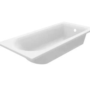 Sonderangebot Luca Varess Rosala 1-Personen-Einbaubadewanne: 180 x 80 cm, Acryl, Weiß mat