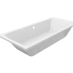 Zertifiziert Luca Varess Sandrina 2 Personen Einbaubadewanne 180 x 80 cm, Acryl Weiß mat