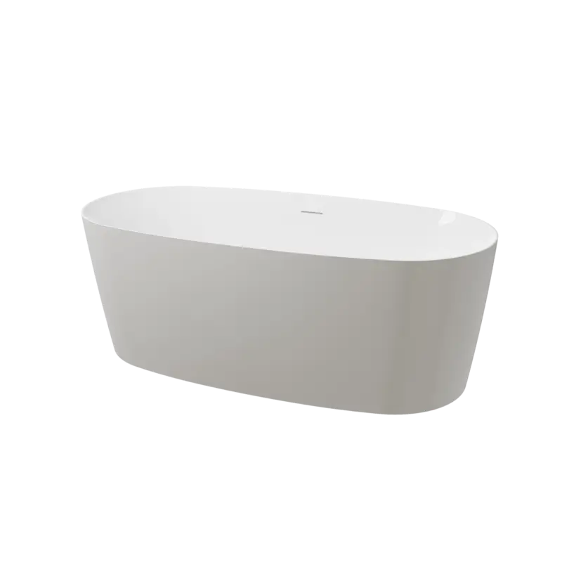 Jetzt Bestellen Luca Varess Sutilo Freistehende Badewanne: 160 x 75 cm, Acryl, Weiß Glänzend