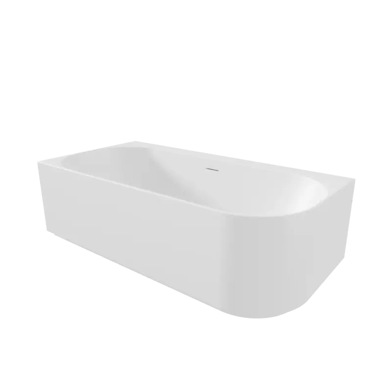Billig Luca Varess Laguna 2-Personen-Eckbadewanne: links, 170 x 85 cm, Acryl Weiß matt