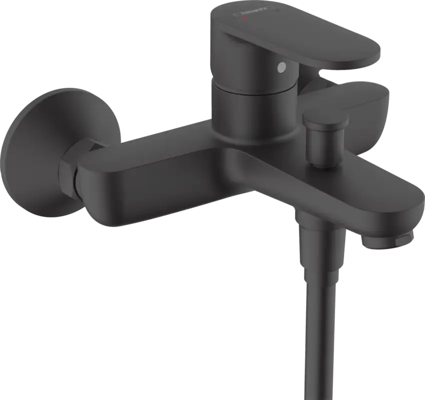 Sonderangebot Hansgrohe Vernis Blend Mischarmatur Badewannenarmatur Schwarz Matt
