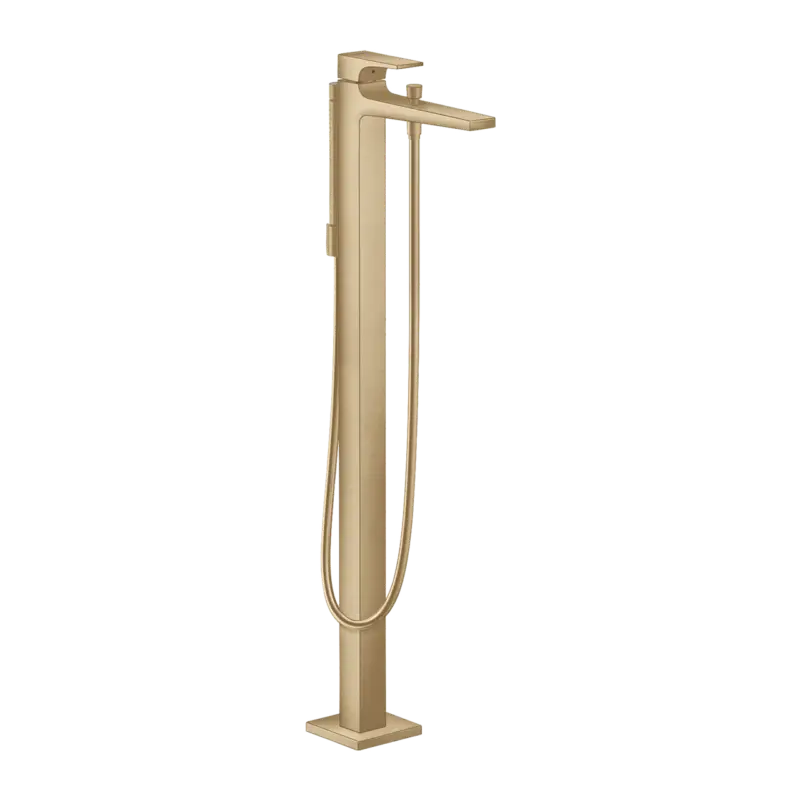 Direktkauf Hansgrohe Metropol freistehende Badewannenarmatur: Brushed Bronze, mit Brausekopf