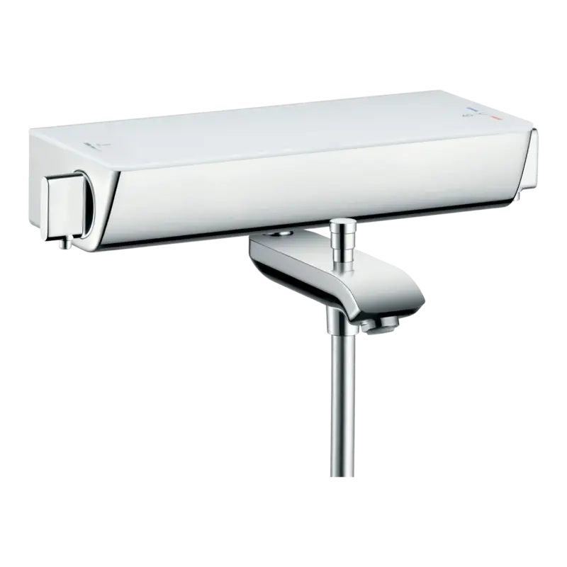 Expressversand Hansgrohe Ecostat Select Thermostat-Badewannenarmatur: Chrom Glänzend