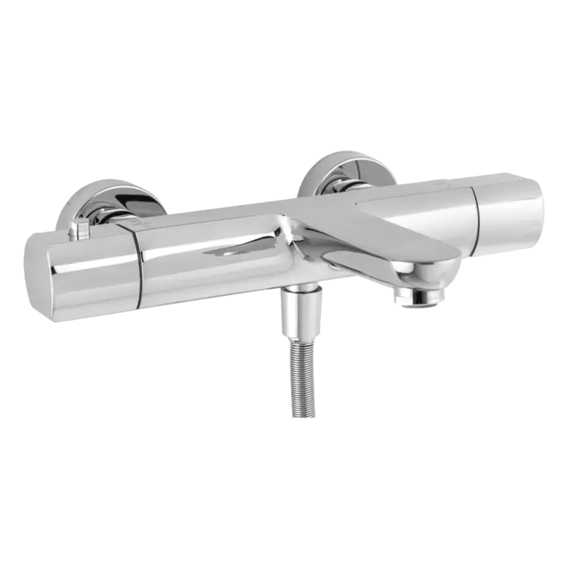 Blaufoss Bodan Thermostat-Badewannenarmatur: Chrom glänzend Neu Im Sortiment