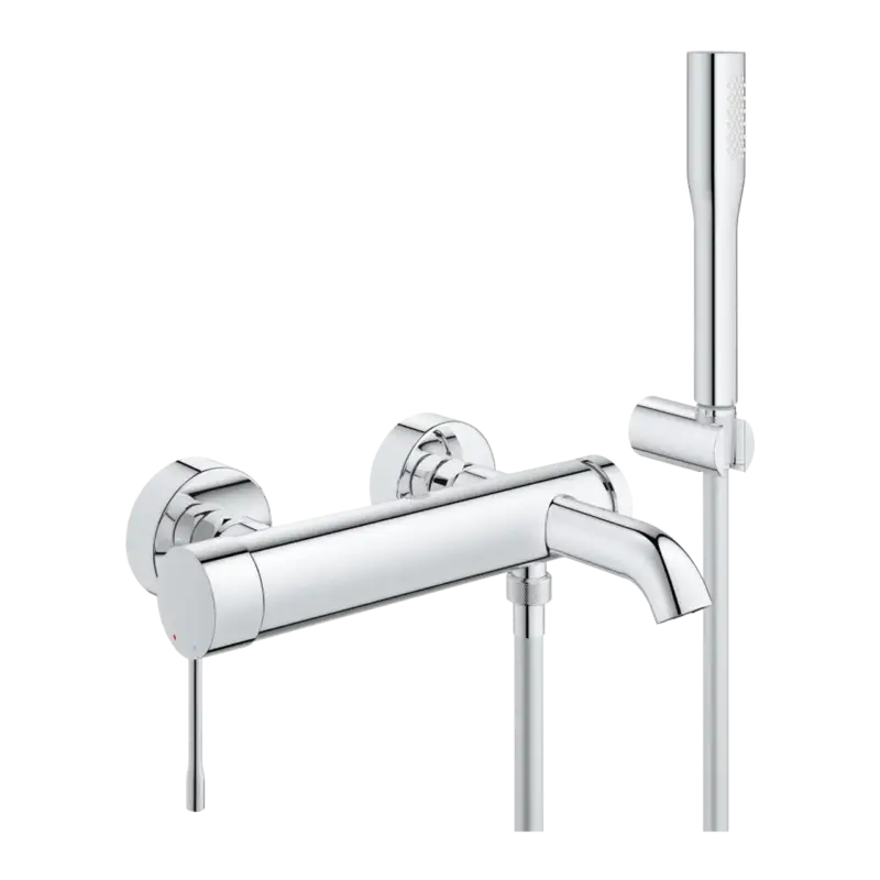 Grohe Essence Wandmontage-Badewannenarmatur: Chrom glänzend Letzte Chance