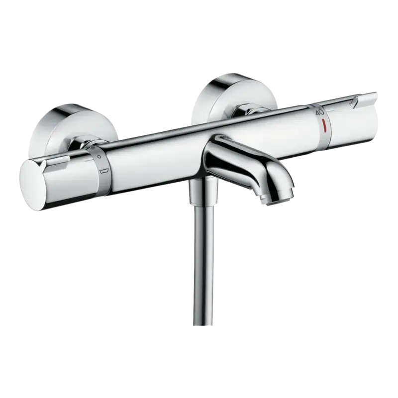 Sichere Zahlung Hansgrohe Ecostat Comfort Thermostat-Badewannenarmatur: Chrom Glänzend